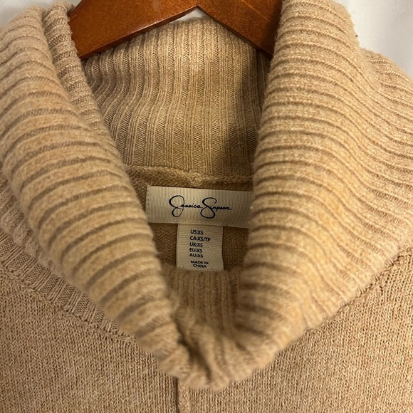 Jessica Simpson Tan Turtleneck Sweater - Picture 2 of 5